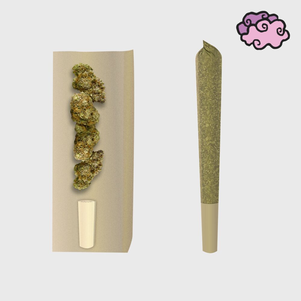 Amnesia 12% CBD Prerolls - Flower Power