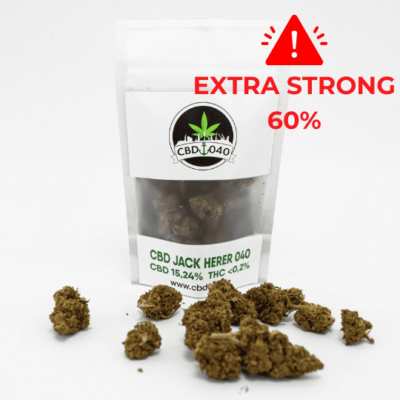 Jack Herer Extra Strong 60 - CBD Blüten - Indoor - CBD 040