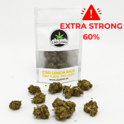 Lemon Haze Extra Strong 60 - CBD Blüten - Indoor - CBD 040