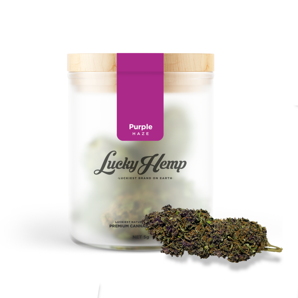 Purple Haze Glas - 3g - Lucky Hemp