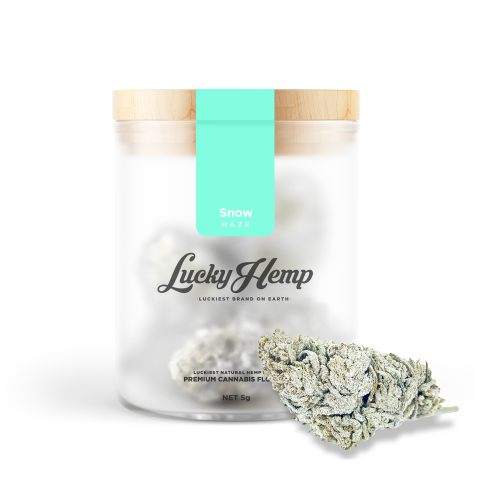 Snow Haze CBD Glas - 3g - Lucky Hemp
