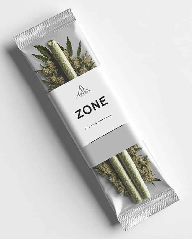 Vorgedrehte Joints, auch Pre-Rolled Joints genannt, für sofortigen Cannabis-Konsum