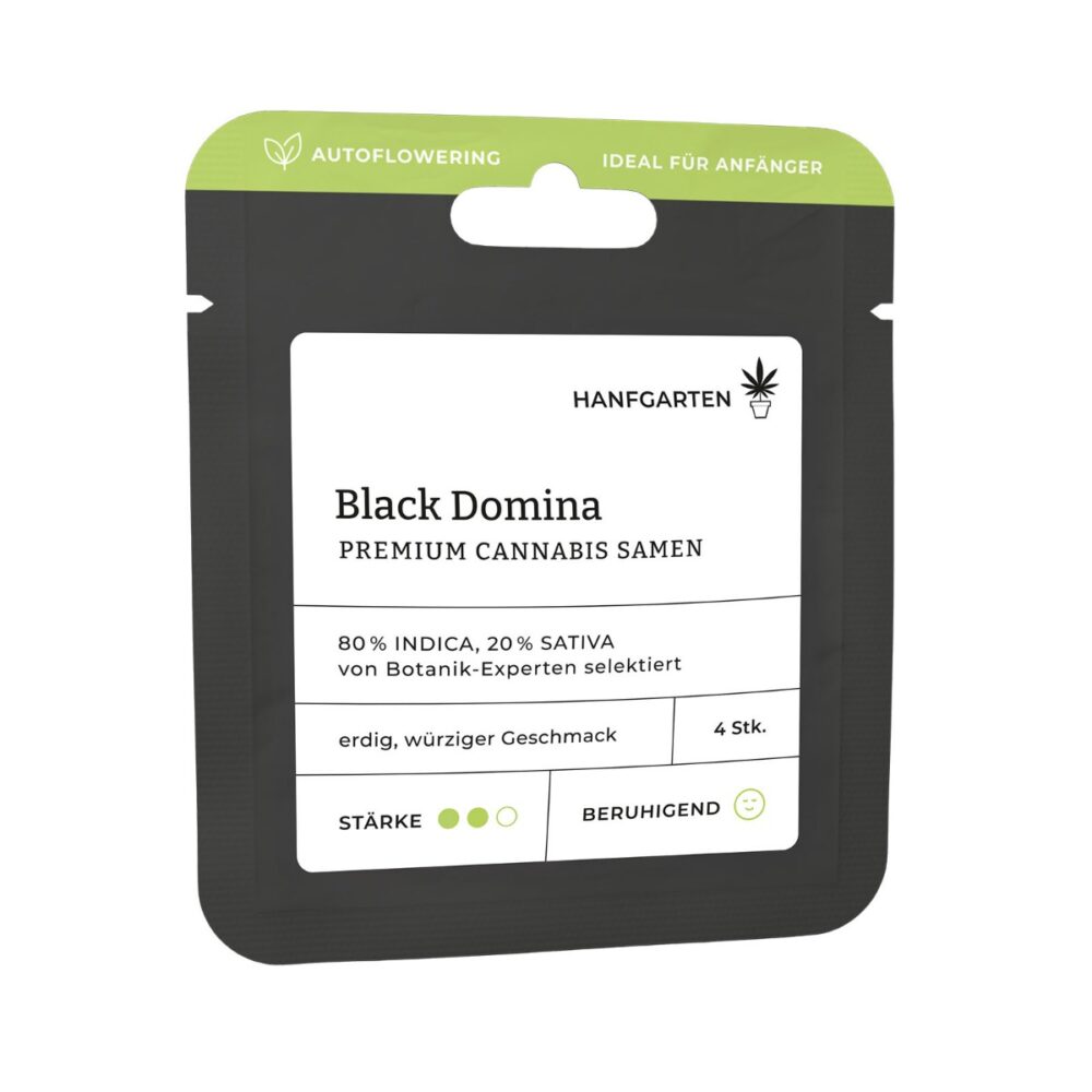 Black Domina Autoflowering - Hanfgarten