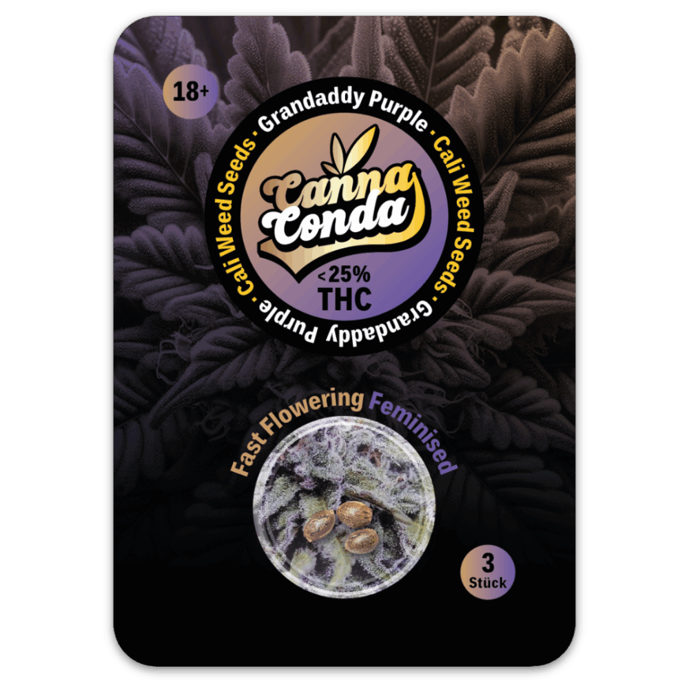 Grandaddy Purple Fast Feminised Cali Seeds - Cannaconda
