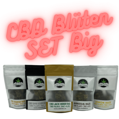 CBD Blüten 5er Bundle Set BIG mit 5 Verschiedene Sorten