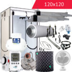 DIY High End LED Growbox Komplettset 120x120 530W