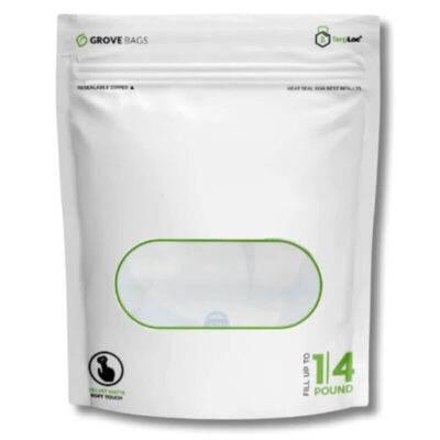 Grove Bags TerpLoc Beutel 33x25cm 1/4 Pound Soft Touch - Happy Grow
