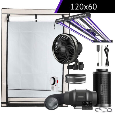 Lumatek & AC Infinity Komplettset M R | 120x60x180 cm | 300 Watt - Grow Guru