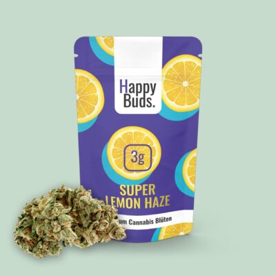 Super Lemon Haze 3g - HappyBuds