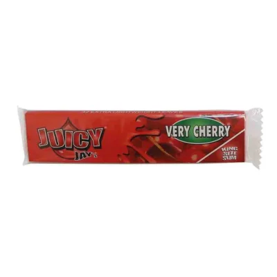 Juicy Jay´s Very Cherry King Size Slim Papers 32 Blatt mit Aroma - Hanfjack