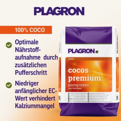 Plagron Cocos Premium 50L - Hanfjack