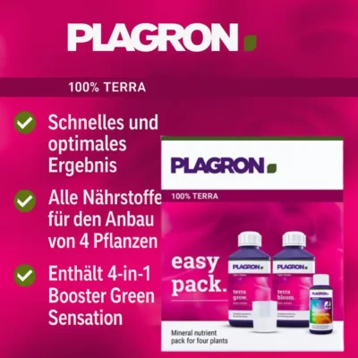 Plagron Easy Pack 100% Terra - Hanfjack