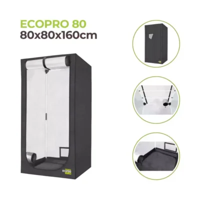 PROBOX ECOPRO 80 Growbox 80x80x160cm Garden Highpro - Hanfjack