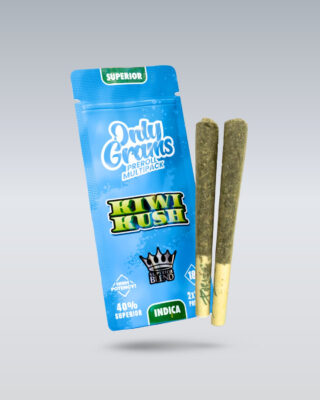 Superior Pre-Rolls 40% Kiwi Kush 3g - Only Grams
